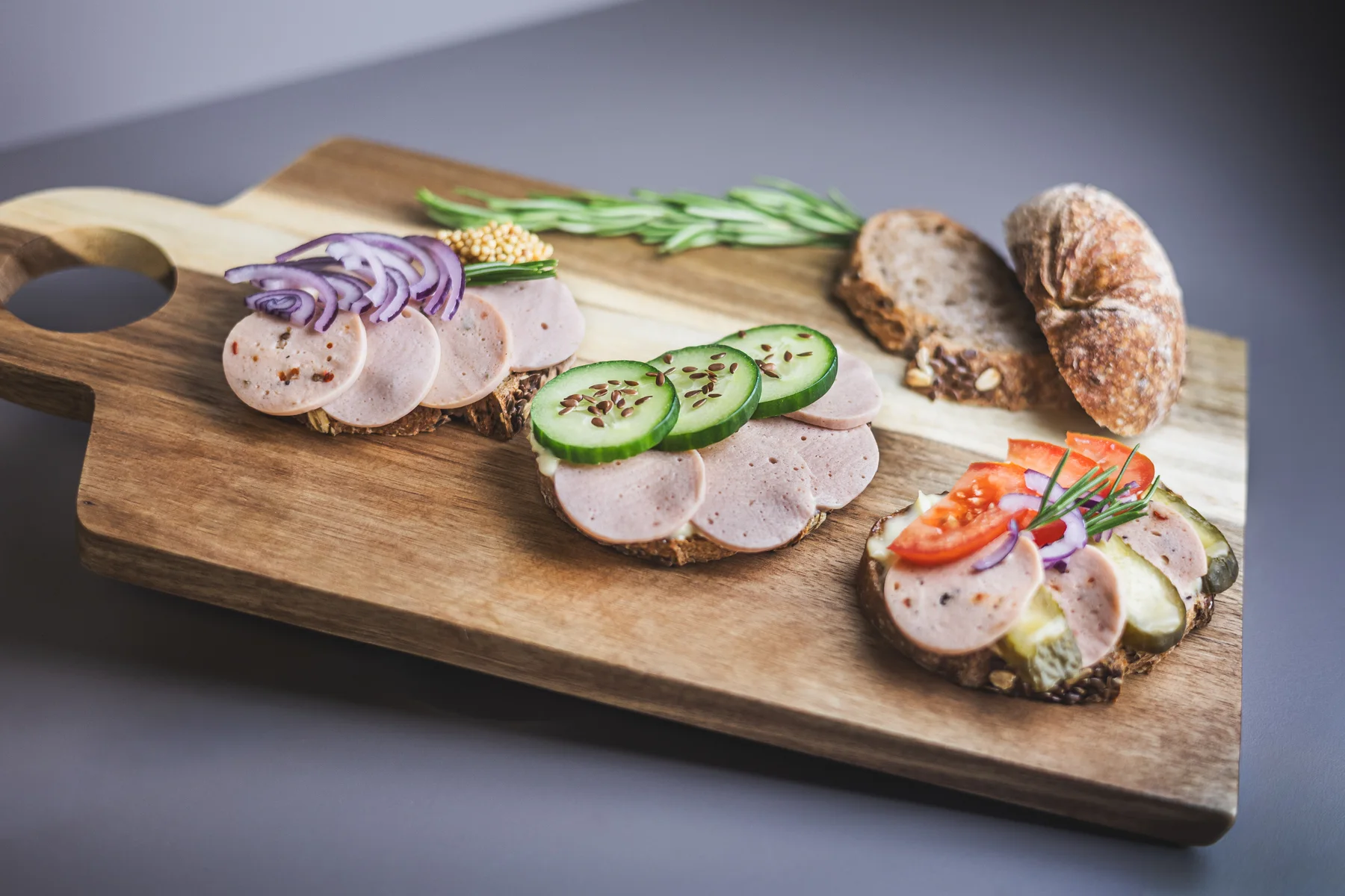 Mewery salami food prototype made with OMNIA biomass